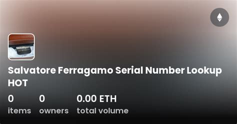 ferragamo serial number lookup